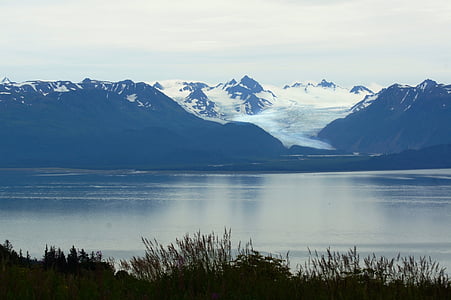 Homer, Alaska, blå, naturen, vilda, Bay, vatten