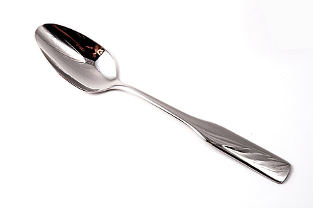 汤勺, 餐具, 金属, 勺子, 银器, 厨房用具, 叉子