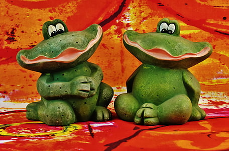 青蛙, 数字, 有趣, 乐趣, 绿色, 青蛙, 可爱