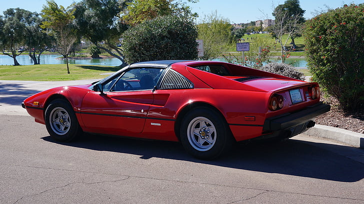 Ferrari, спортивний автомобіль, автомобіль шоу, червоний автомобіль, Авто, транспортний засіб
