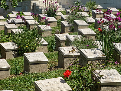 cemetery, headstones, graves, war memorial, monuments, tombstones, remembrance