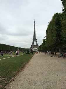 Paris, tårnet, Frankrike, Eiffeltårnet, landemerke, arkitektur, Europa
