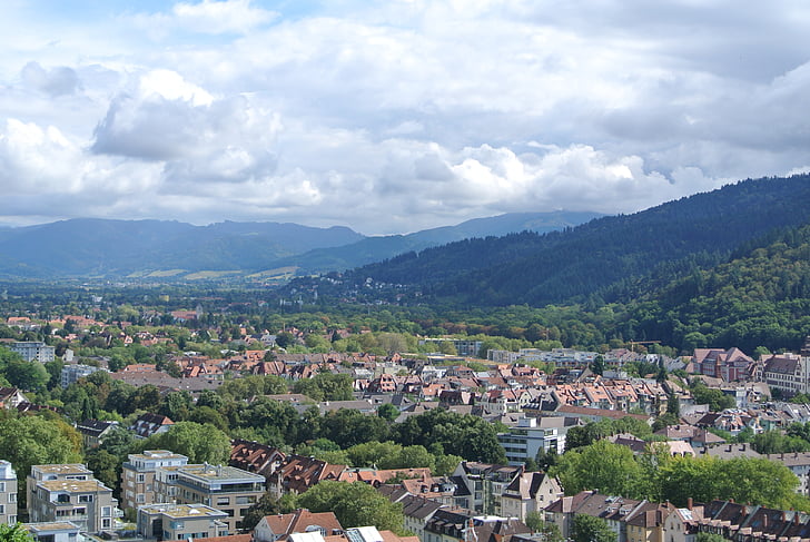 freiburg, black forest, germany, cityscape, town, architecture, europe