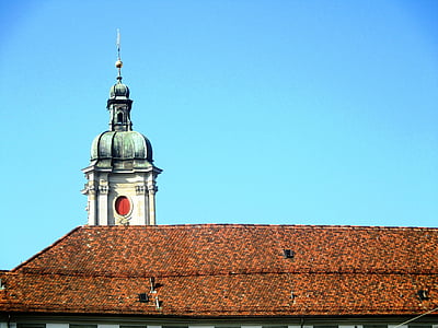 arquitectura, techo de Tejas, Distrito de Abadía, Catedral, Torre, cabeza de cebolla, gran