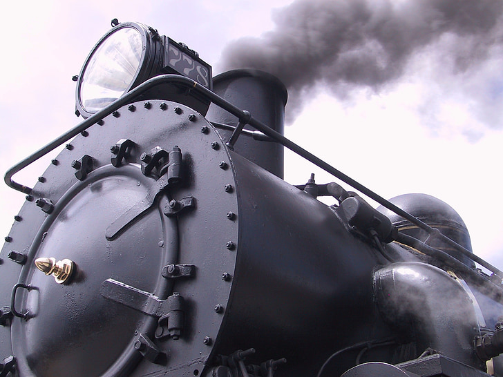 vapor, boig, ferrocarril, Locomotora de vapor, tren, Històricament, nostàlgia