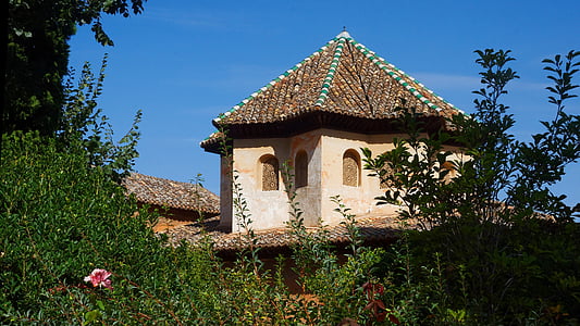 Алхамбра, Хенералифе, сграда, Антик, Гранада, Испания, Световно наследство
