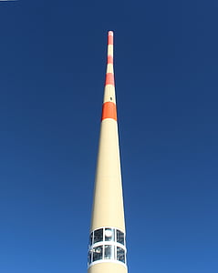 Säntis, transmissor, Torre de transmissió, Torre de la TV, formigó armat