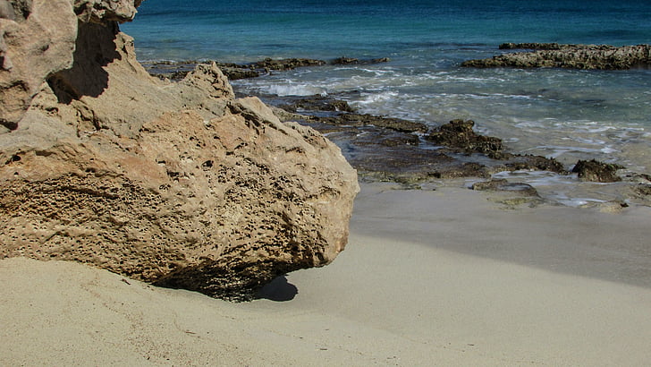 Kıbrıs, Ayia napa, makronissos beach, koyu