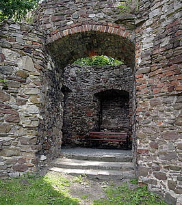 utvrda, toranj, odaje se, ostalo, klupa, sastanak, u srednjem vijeku