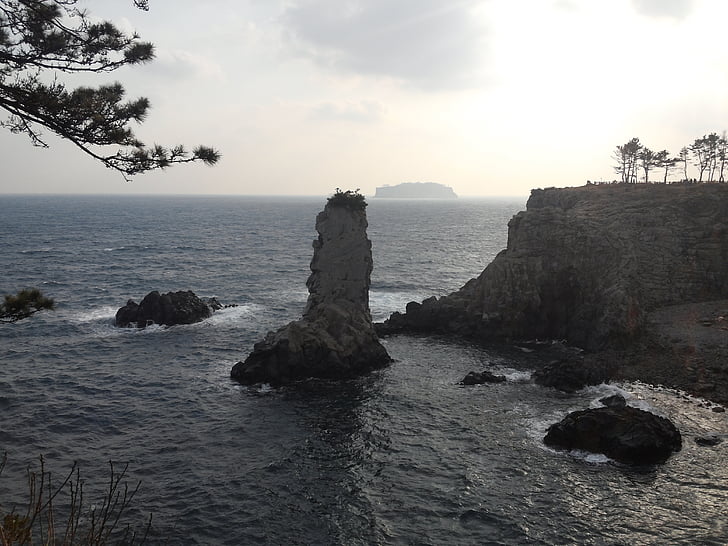 Jeju island, salas, jūra