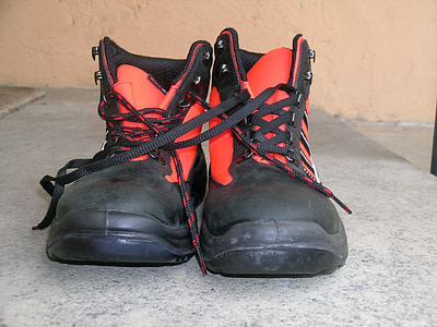 topánky, bezpečnostná obuv, bezpečnosť, Čistenie, dvojica, móda