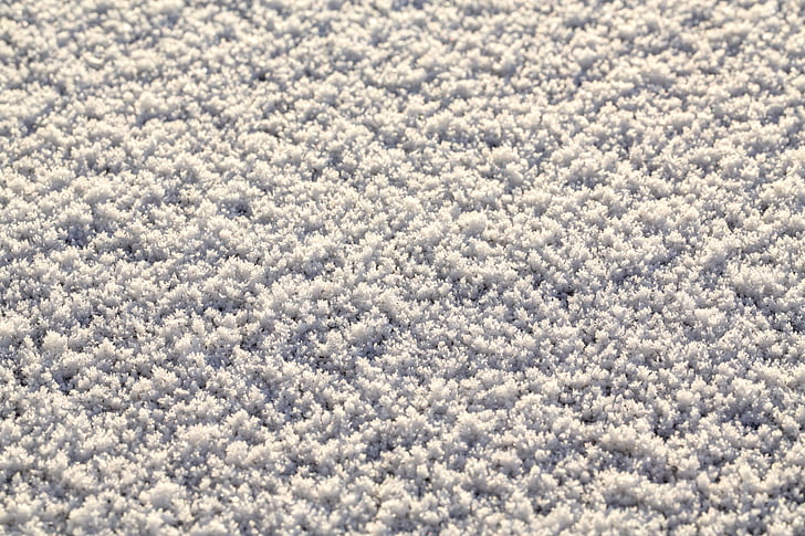 snow, white, structure, winter, hoarfrost, snow crystals, ripe