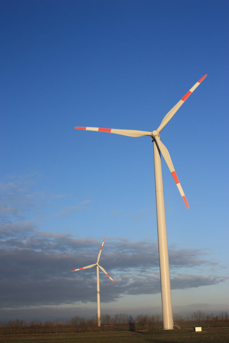 vindkraft, fornybar energi, vindkraft, hjul, kraftproduksjon, energi, miljøteknologi