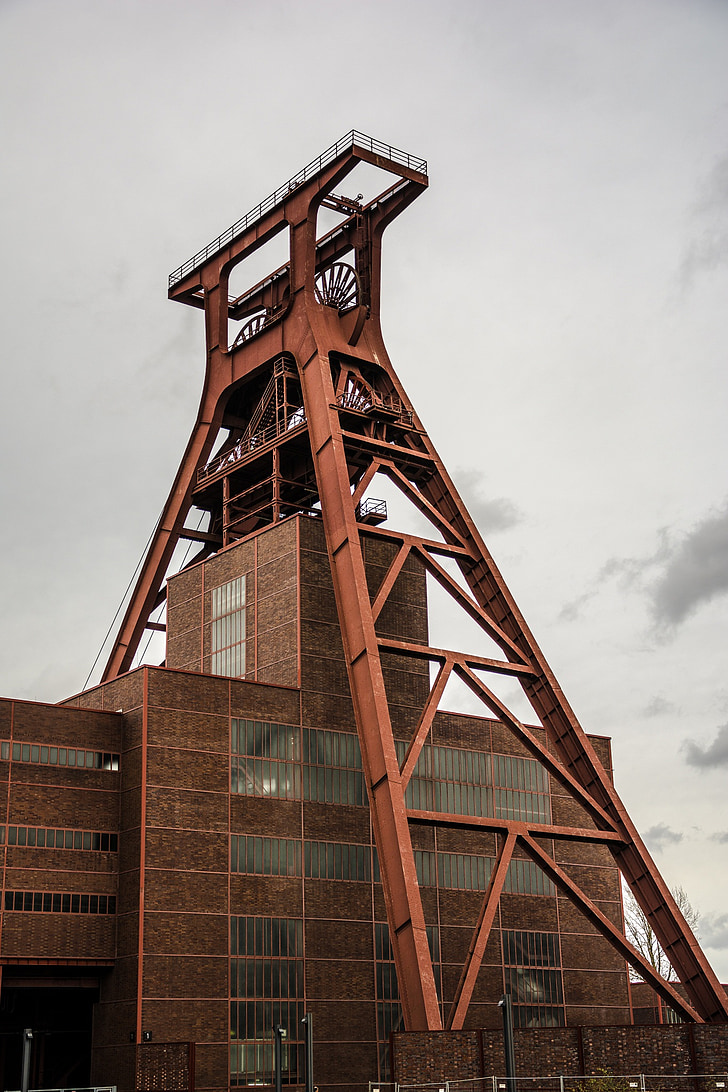 projet de loi, chevalement, manger, Zollverein, mine