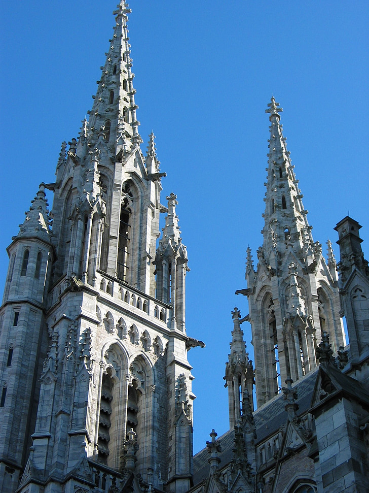 Zēbriges, baznīca, Beļģija, gotika, katedrālē