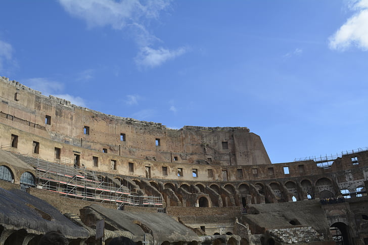 Italia, ROM, Colosseum, City, oraşul, vechi, Monumentul