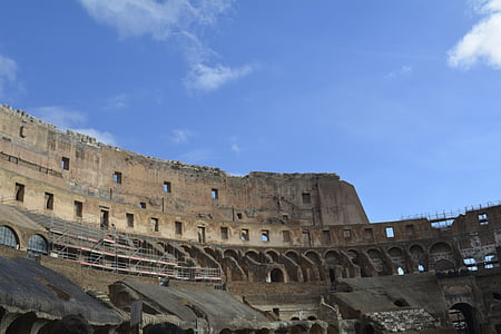 Italien, Rom, Colosseum, City, by, gamle, monument