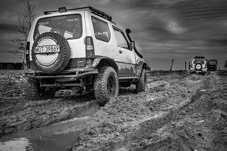 Off-Road, 4 x 4, bil, Extreme, eventyr, SUV, smuss