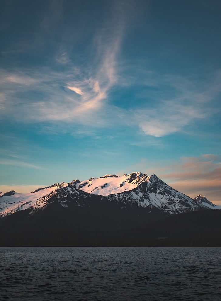 Hora, Highland, mrak, obloha, Summit, hřeben, krajina