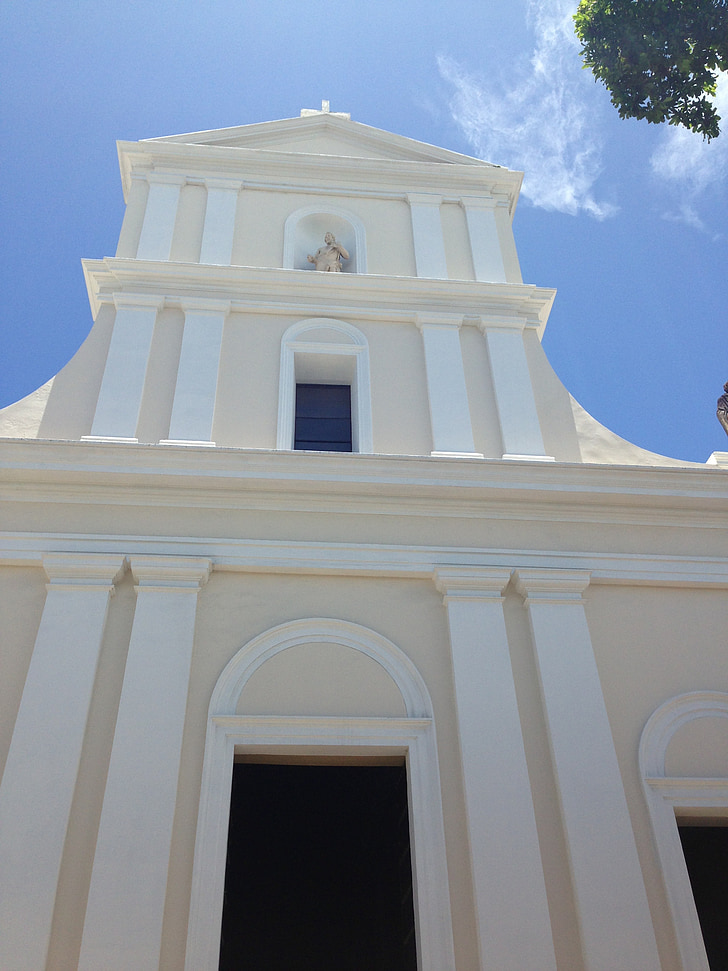 kirkko, San juan, Puerto Rico, katolinen, uskonto, katedraali, kristillisdemokraatit