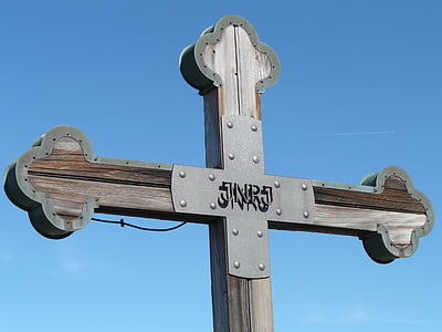kríž, Summit cross, INRI, Boh, Viera, Kresťanské, kresťanstvo