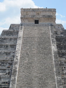 Чичен-Ица, исторические, Майя, Мексика, Археология, Пирамида, цивилизация