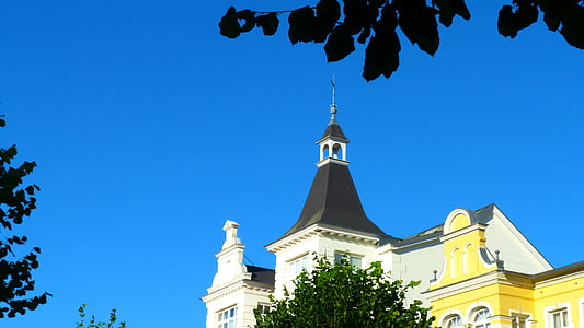 Villa, budova, prímorské letovisko, Architektúra, Art nouveau