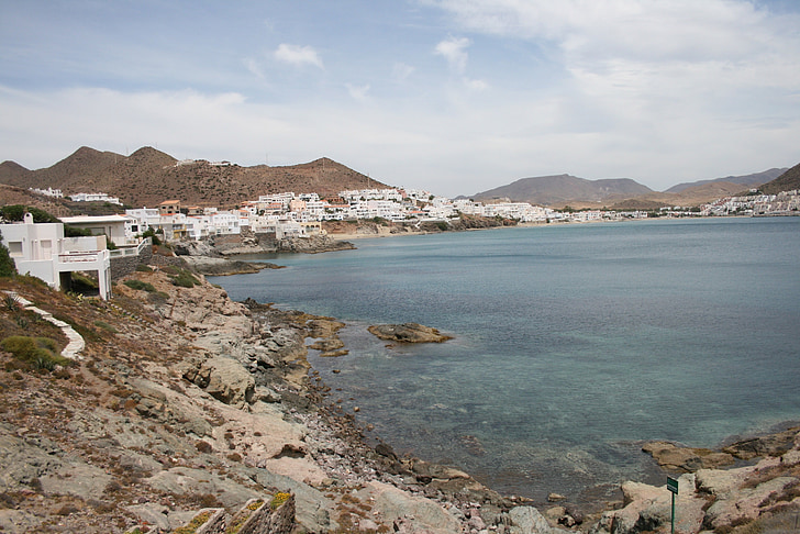 Cabo de gata, Níjar, San jose, rannad, maastikud, Turism, Almeria