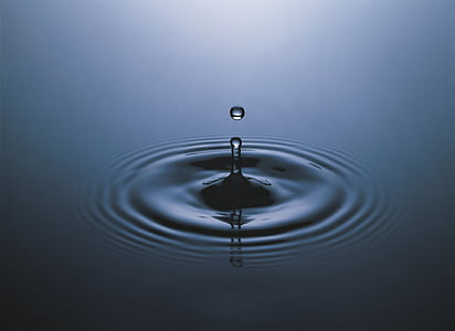 water, drop, splash, macro, liquid, wet, ripples