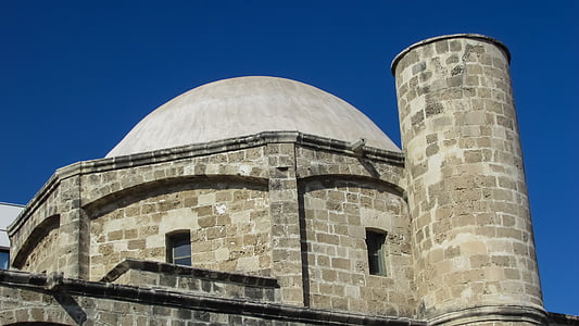 Chipre, Larnaca, cidade velha, edifício, arquitetura, Otomano