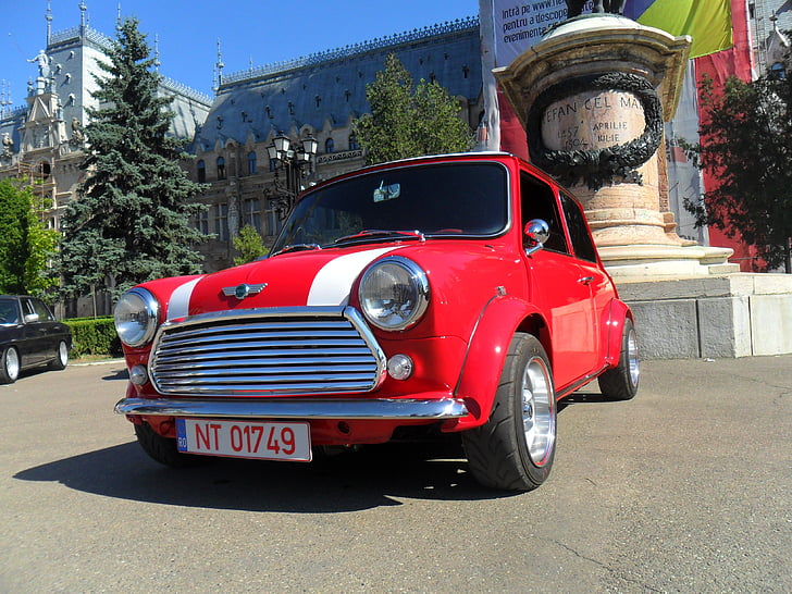 Mini, Mini cooper, samochód, Iasi, Rumunia, Auto expo