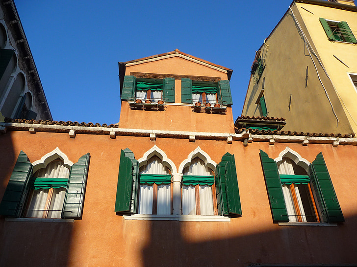 Benátky, Architektura, fasády, Itálie