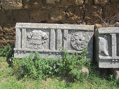 камни, Памятник, Культура, Италия, Кирпичный