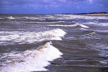 Wellen, Meer, Ozean, Seite