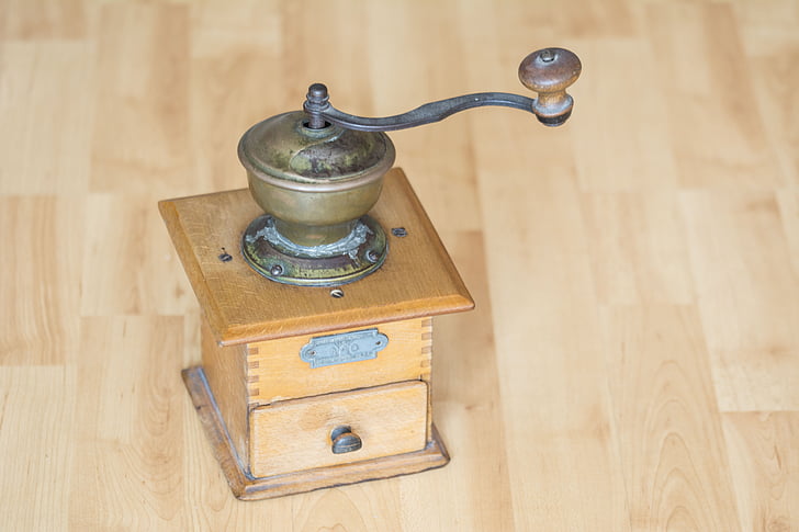 coffee grinder, times, coffee, antique, old, vintage, time