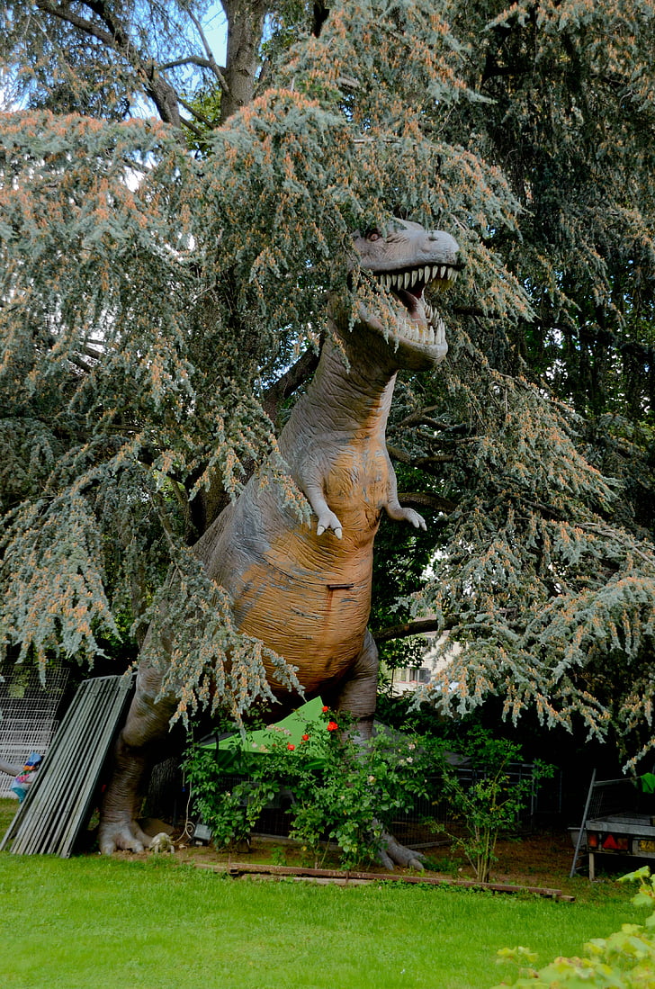 dinosaur, park, prehistory