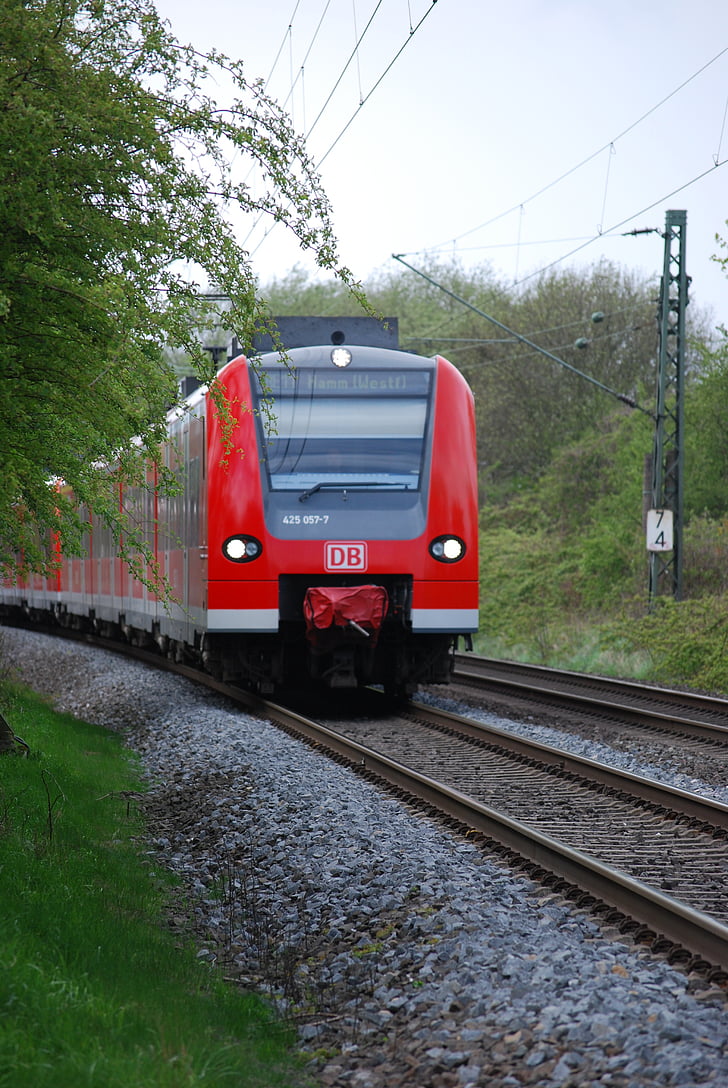 s-bahn, поезд, трафик, Железнодорожные s bahn, аварийный тормоз, техническое устройство