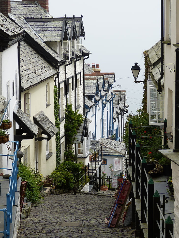 Cornwall, Anglija, vasi, Outlook, Velika Britanija, turizem, strm