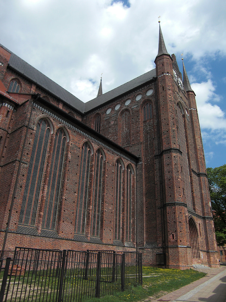 Wismar, Östersjön, Hansan, Hanseatic stad, kyrkan, historiskt sett, arkitektur