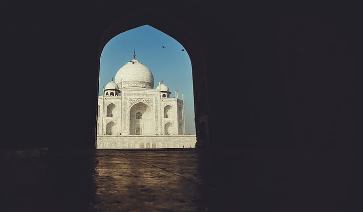 Taj, Mahal, Inde, Tourisme, destination, architecture, bâtiment