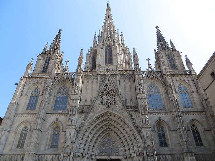 Barcelona, Gaudi, Spanyol