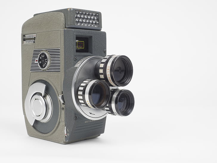 bioscoop, camera, filmcamera, film, Vintage, beweging, oude camera
