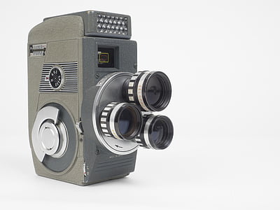 cinema, câmera, câmera de filme, filme, vintage, movimento, câmera antiga