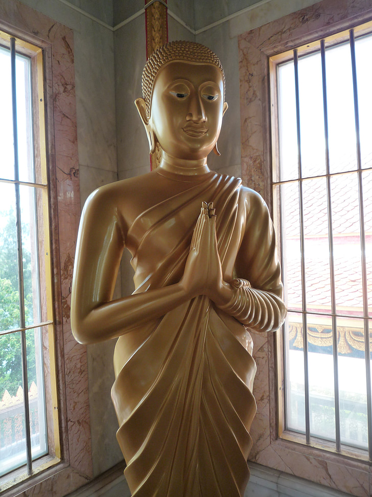 buddhistický, socha, Thajsko, zahraniční