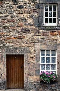 porta, finestra, finestres i portes, casa, edifici, entrada, arquitectura