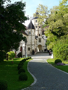 slott, Haigerloch, Haigerloch slott, byggnad, idyll, barock
