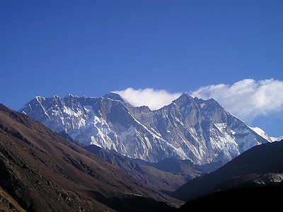 Himalaya, Nepal, berg, Everest, lothse, natuur, sneeuw