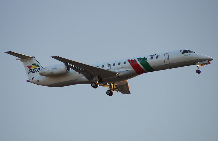 letectve, lietadlá, Cestovanie, portugalia Embraer 145, lietadlo, komerčné lietadlo, vzduchu vozidla