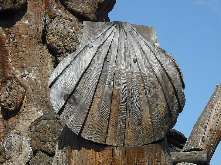 Saint jacques de compostela, Shell, symbolismus
