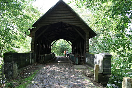 дървен мост, Мюриц, исторически